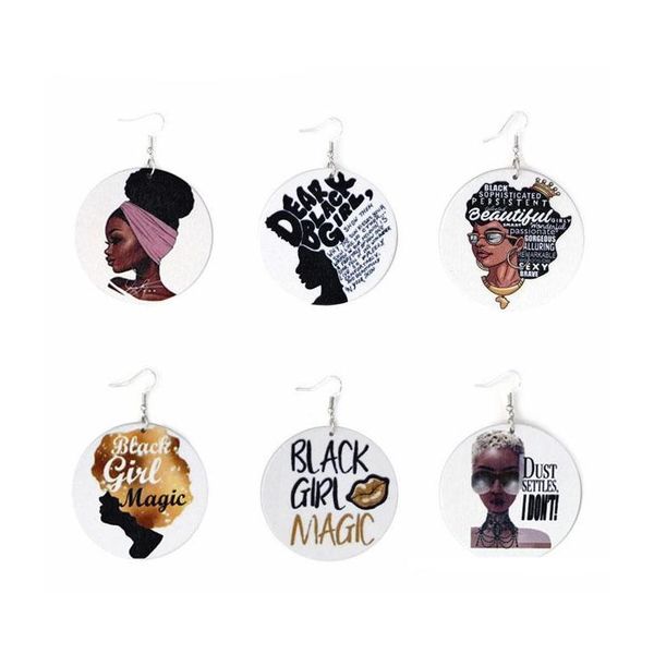 6styles letter african head figure colorful wood pendant earrings dangle round printed wooden eardrop ear hook women sqcbse queen66, Silver
6styles letter african head figure colorful wood pendant earrings dangle round printed wooden eardrop ear hook women sqcbse queen66, Silver