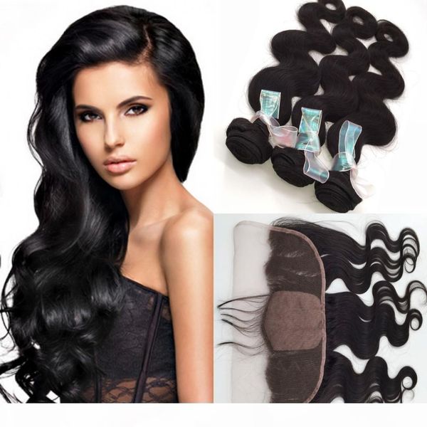 peruvian silk base lace frontal closure with bundles body wave virgin human hair weave with 13x4'' silk lace frontal, Black
peruvian silk base lace frontal closure with bundles body wave virgin human hair weave with 13x4'' silk lace frontal, Black