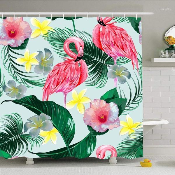 shower curtain set with hooks 72x72 pink flamingos tropical flowers palm hawaii trendy leaves nature textures green summer1
shower curtain set with hooks 72x72 pink flamingos tropical flowers palm hawaii trendy leaves nature textures green summer1