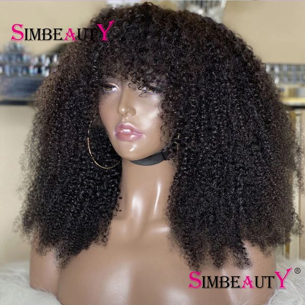 afro kinky curly 250density glueless full machine made wigs with bangs mongolia remy human hair fringe 4b 4c wig for black women
afro kinky curly 250density glueless full machine made wigs with bangs mongolia remy human hair fringe 4b 4c wig for black women