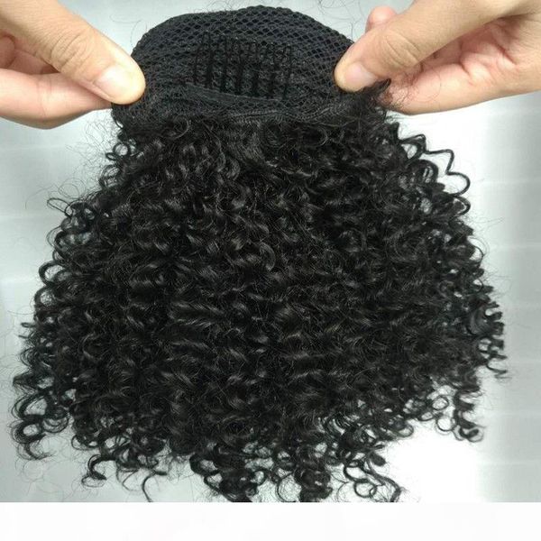 african short human hair ponytail extension clip in natural afro puffs hair drawstring afro curly wig ponytail hair extensions, Black
african short human hair ponytail extension clip in natural afro puffs hair drawstring afro curly wig ponytail hair extensions, Black