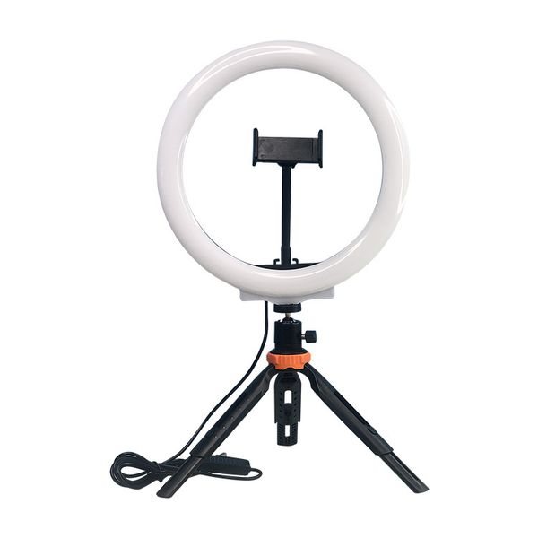 10 Inch Video Light Dimmable Led Selfie Ring Light Usb Ring Lamp Pgraphy Light With Tripod Stand To Make Youtube