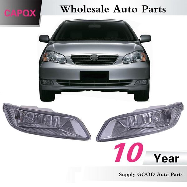 capqx for collora 1.8l zze122 1zz-fe 2003 2004 2005 2006 front bumper fog lamp fog light driving light 81220-02080 81210-02100
capqx for collora 1.8l zze122 1zz-fe 2003 2004 2005 2006 front bumper fog lamp fog light driving light 81220-02080 81210-02100