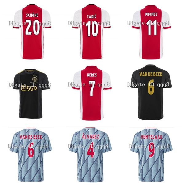20-21 аякс футбол трикотажных изделий van de beek тадич ziyech huntelaar промес de jong футбол рубашка главная вдали мужчины customized имя, Black;yellow
20-21 аякс футбол трикотажных изделий van de beek тадич ziyech huntelaar промес de jong футбол рубашка главная вдали мужчины customized имя, Black;yellow