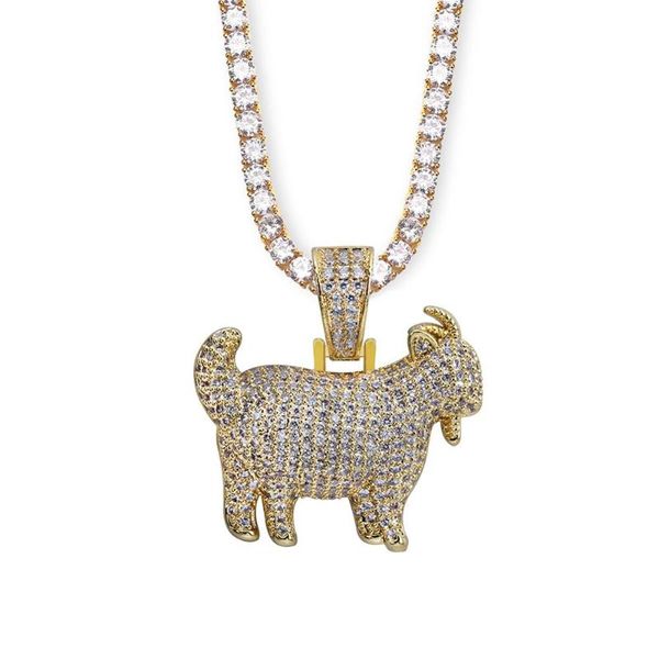 shiny trendy goat animal pendant necklace charms for men women gold silver color cubic zirconia hip hop jewelry gift party bling
shiny trendy goat animal pendant necklace charms for men women gold silver color cubic zirconia hip hop jewelry gift party bling