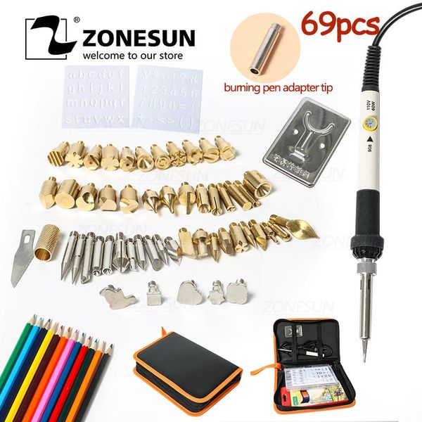 zonesun foil stamping soldering iron carving pyrography tool wood embossing burning soldering pen set welding tips kit
zonesun foil stamping soldering iron carving pyrography tool wood embossing burning soldering pen set welding tips kit