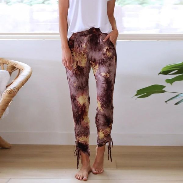 women's trousers autumn and winter features printed elastic waist drawstring casual slim women long pants, Black;white
women's trousers autumn and winter features printed elastic waist drawstring casual slim women long pants, Black;white