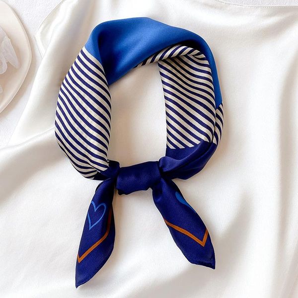 2020 small square neck scarf women 100% real silk scarves print neckerchief bandana female foulard hairband office lady wraps, Blue;gray
2020 small square neck scarf women 100% real silk scarves print neckerchief bandana female foulard hairband office lady wraps, Blue;gray