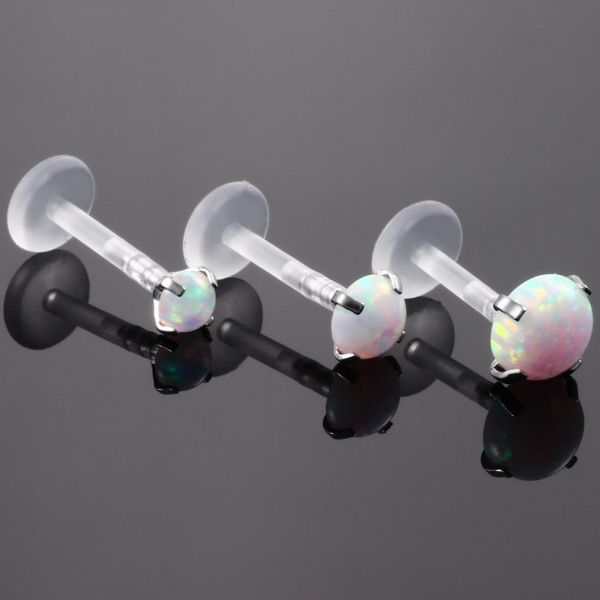 1 шт. 16g opal ptfe bioplast bibret labret pier pierce pierce piering body ювелирные изделия специальный подарок для девочек мальчики женщин, Silver
1 шт. 16g opal ptfe bioplast bibret labret pier pierce pierce piering body ювелирные изделия специальный подарок для девочек мальчики женщин, Silver
