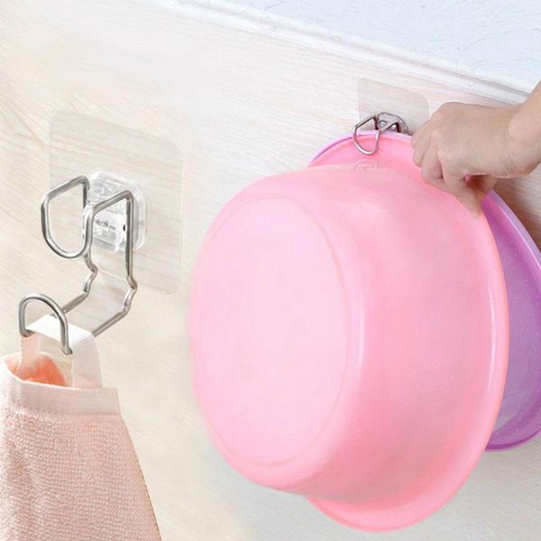 2pcs hanger hook suction cup self adhesive wall vacuum sucker heavy bathroom stainless steel washbasin rack mask chain holder
2pcs hanger hook suction cup self adhesive wall vacuum sucker heavy bathroom stainless steel washbasin rack mask chain holder