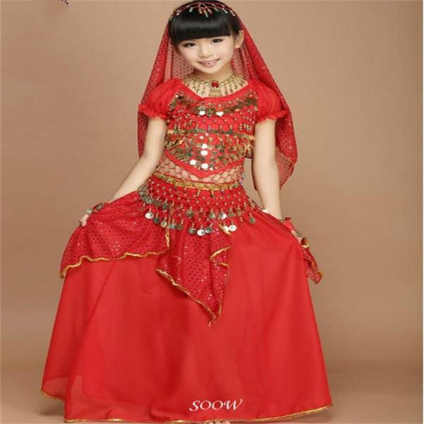 stage wear children's belly dance 61 performance set girls costumes, Black;red
stage wear children's belly dance 61 performance set girls costumes, Black;red