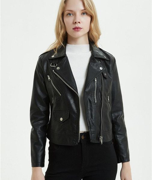women's leather & faux womens motorcycle cropped jackets and coats moto biker women korean black white short pu jacket woman
women's leather & faux womens motorcycle cropped jackets and coats moto biker women korean black white short pu jacket woman