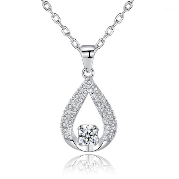 pendant necklaces vn1354 smart water drop pendant1, Silver 
pendant necklaces vn1354 smart water drop pendant1, Silver