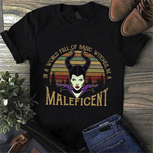 maleficent in a world full of witches be a maleficent t shirt black ladies s-3xl sport hooded sweatshirt hoodie