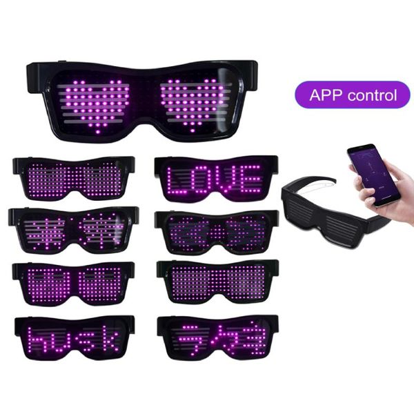 halloween christmas luminous glasses bt app control flashing glowing glasses usb rechargeable luminous eyewear newyear decor
halloween christmas luminous glasses bt app control flashing glowing glasses usb rechargeable luminous eyewear newyear decor