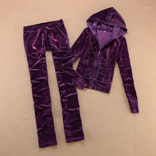 spring / fall / winter women's brand gold velvet fabric tracksuits velour suit women track suit hoodies and pants red1, Gray
spring / fall / winter women's brand gold velvet fabric tracksuits velour suit women track suit hoodies and pants red1, Gray