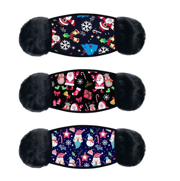 christmas mask winter earmuffs face masks men women ear protection letters printing washable mouth-muffle masks festival face cover e110903
christmas mask winter earmuffs face masks men women ear protection letters printing washable mouth-muffle masks festival face cover e110903