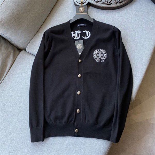new fashion crosin ch casual embroidery sanskrit slim skinned metal cross men's sweater cnnj, Black
new fashion crosin ch casual embroidery sanskrit slim skinned metal cross men's sweater cnnj, Black