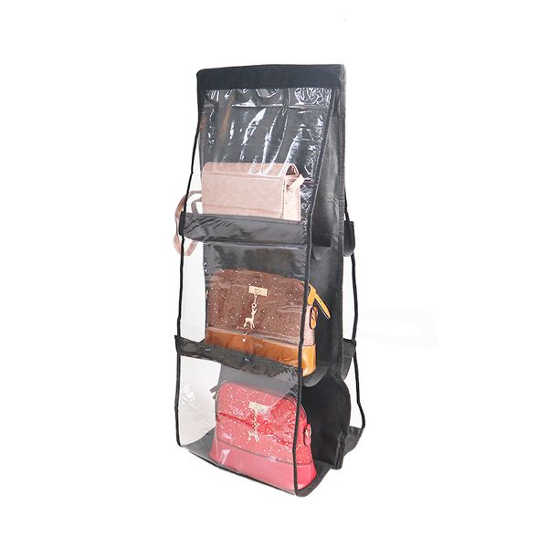 6 pocket hanging handbag organizer for wardrobe closet transparent storage bag door wall clear sundry shoe bag with hanger pouch
6 pocket hanging handbag organizer for wardrobe closet transparent storage bag door wall clear sundry shoe bag with hanger pouch