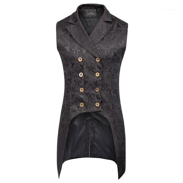 men's jackets vintage style men coats medieval steampunk gothic sleeveless lapel collar double-breasted formal prom party jacquard coat, Black;brown
men's jackets vintage style men coats medieval steampunk gothic sleeveless lapel collar double-breasted formal prom party jacquard coat, Black;brown