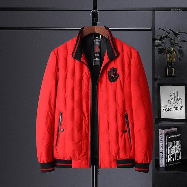 down feather clothing men short stand collar youth fashion coat white duck 90% velvet1, Black
down feather clothing men short stand collar youth fashion coat white duck 90% velvet1, Black