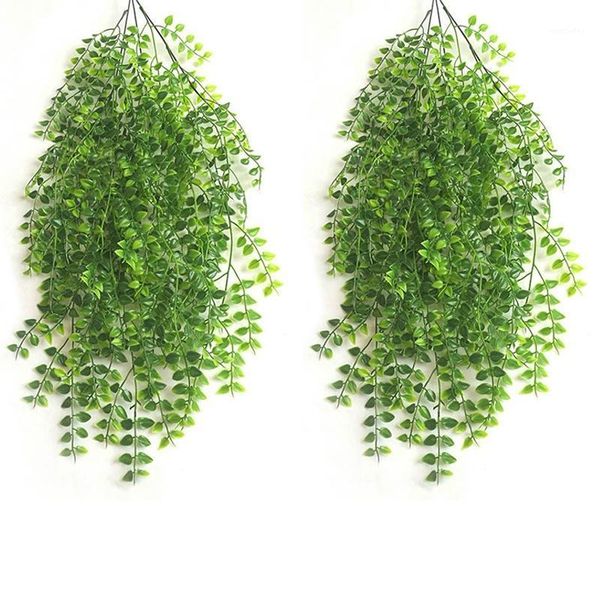 decorative flowers & wreaths artificial plant vine hanging plastic greenery wall indoor,outdoor basket wedding wreath decoration1
decorative flowers & wreaths artificial plant vine hanging plastic greenery wall indoor,outdoor basket wedding wreath decoration1