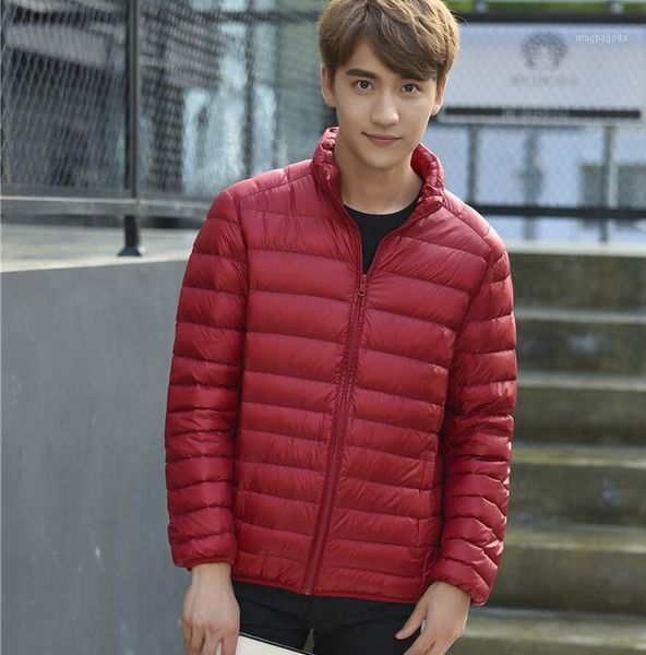 xs-3xl 2019 autumn/winter men's new fashion thin collar down jacket cultivate one's morality coat1, Black
xs-3xl 2019 autumn/winter men's new fashion thin collar down jacket cultivate one's morality coat1, Black