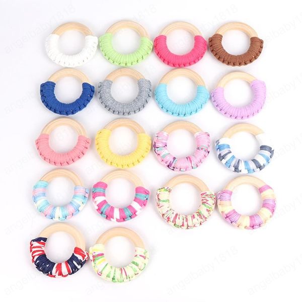 newborn baby teething ring toy wood training chewing toy teethers handmade natural wooden crochet infant soothers 18 colors
newborn baby teething ring toy wood training chewing toy teethers handmade natural wooden crochet infant soothers 18 colors