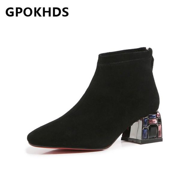 gpokhds 2021 женщин полусапоги зимние короткие плюш круглый toe zipper кристалл высокие каблуки женщина сапоги размер 39, Black
gpokhds 2021 женщин полусапоги зимние короткие плюш круглый toe zipper кристалл высокие каблуки женщина сапоги размер 39, Black