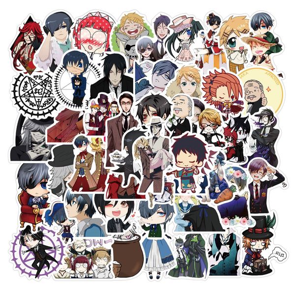 50pcs/lot black butler anime stickers cartoon waterproof decal toy stationery lapluggage suitcase fridge kids toys sticker
50pcs/lot black butler anime stickers cartoon waterproof decal toy stationery lapluggage suitcase fridge kids toys sticker