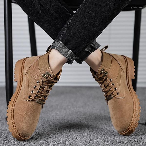 men fashion boots 2020 new men suede leather canvas boots british style ankle multifunction solid outdoor1, Black
men fashion boots 2020 new men suede leather canvas boots british style ankle multifunction solid outdoor1, Black