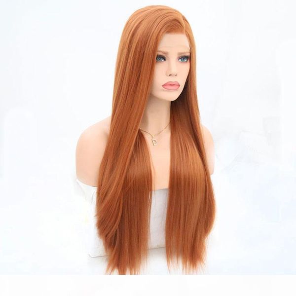 orange lace front wig synthetic hair long straight wigs for white women natural hairline hairstyles side parting synthetic wigs, Black;brown
orange lace front wig synthetic hair long straight wigs for white women natural hairline hairstyles side parting synthetic wigs, Black;brown