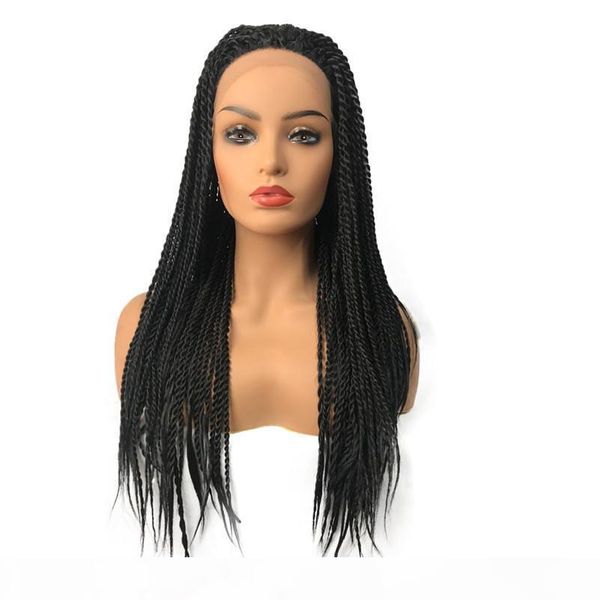 2x twist braids wigs for black women synthetic heat resistant natural hairline twist lace front wig long black braided box braids wig
2x twist braids wigs for black women synthetic heat resistant natural hairline twist lace front wig long black braided box braids wig