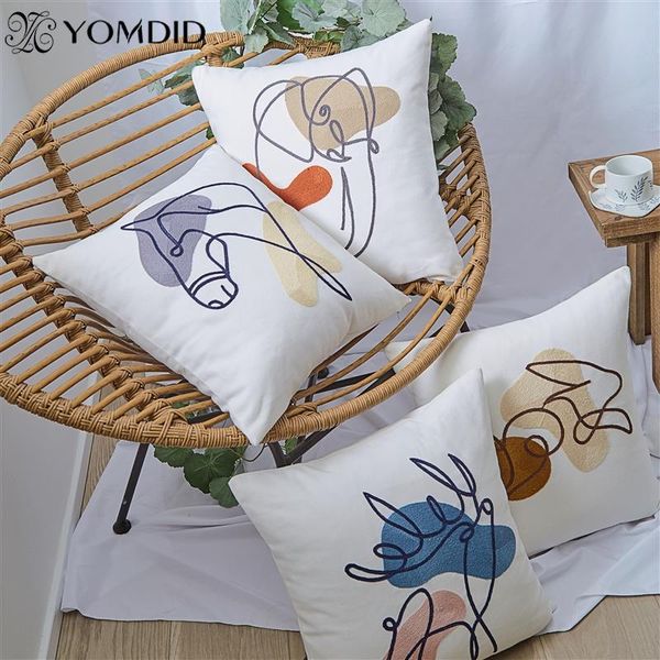 cartoon animal cushion cover 45x45cm cotton thread embroidery home decorative throw pillow cover abstract art decor pillowcase
cartoon animal cushion cover 45x45cm cotton thread embroidery home decorative throw pillow cover abstract art decor pillowcase