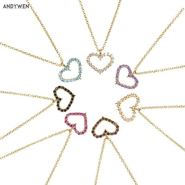 andywen 925 sterling silver zircon colorful rainbow heart pendant long chain necklace fashion fine jewelry for women wedding1
andywen 925 sterling silver zircon colorful rainbow heart pendant long chain necklace fashion fine jewelry for women wedding1