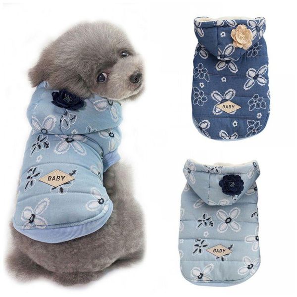 dog apparel down & parkas dogs pet autumn and winter models ladies denim flowers small cotton jacket blue padded cowboy clothes
dog apparel down & parkas dogs pet autumn and winter models ladies denim flowers small cotton jacket blue padded cowboy clothes