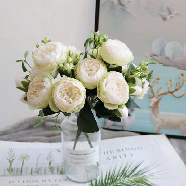 30cm rose pink silk bouquet peony artificial flowers 5 big heads 4 small bud bride wedding home decoration fake flowers faux wmtjpl
30cm rose pink silk bouquet peony artificial flowers 5 big heads 4 small bud bride wedding home decoration fake flowers faux wmtjpl