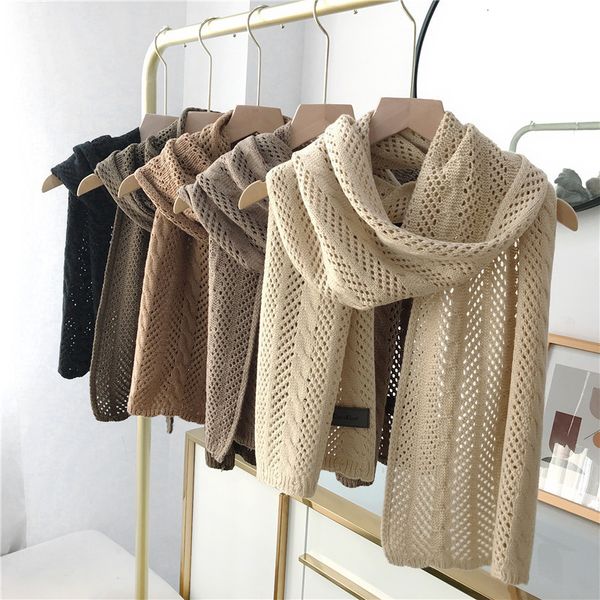knitted wool scarf women's autumn and winter shawl korean fashion versatile thickened warm neck, Blue;gray
knitted wool scarf women's autumn and winter shawl korean fashion versatile thickened warm neck, Blue;gray