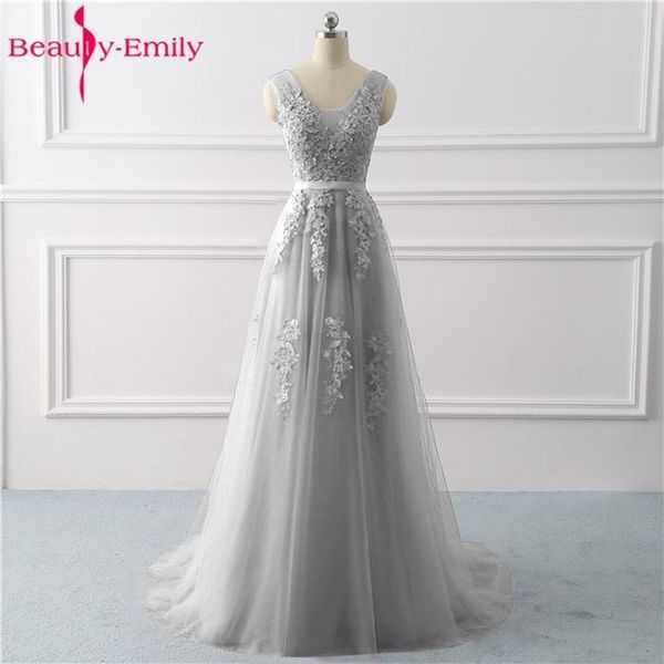 beauty emily lace appliques v-neck long evening dresses 2020 bride sleeveless formal party prom dresses custom lj201118, White;black
beauty emily lace appliques v-neck long evening dresses 2020 bride sleeveless formal party prom dresses custom lj201118, White;black