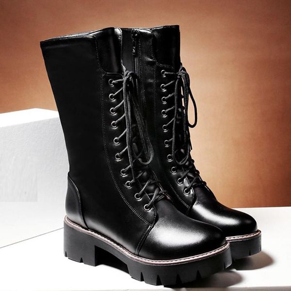 youyedian womens boots large sizes warm boots square heels shoes lace-up casual long platform women booties#g40, Black
youyedian womens boots large sizes warm boots square heels shoes lace-up casual long platform women booties#g40, Black