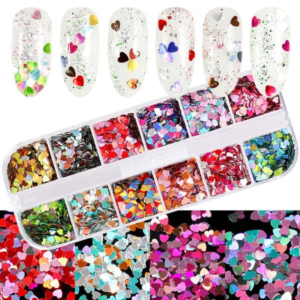 12 grids nail glitter/flakes/mirror powder 3d charms irregular star heart round sequins dust decoration for beauty manicure tool, Silver;gold
12 grids nail glitter/flakes/mirror powder 3d charms irregular star heart round sequins dust decoration for beauty manicure tool, Silver;gold