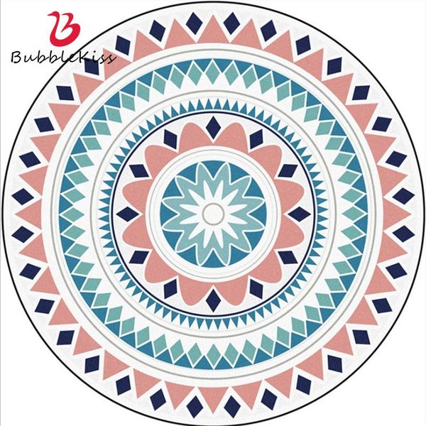 ethnic style pink geometric round carpet floral pattern carpets for living room children play floor door mat soft cloakroom rugs
ethnic style pink geometric round carpet floral pattern carpets for living room children play floor door mat soft cloakroom rugs