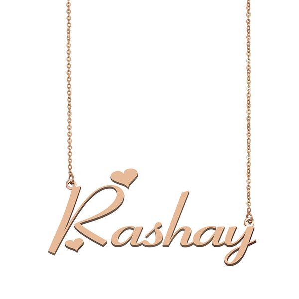 rashay name necklace custom nameplate pendant for women girls birthday gift kids friends jewelry 18k gold plated stainless steel, Silver
rashay name necklace custom nameplate pendant for women girls birthday gift kids friends jewelry 18k gold plated stainless steel, Silver