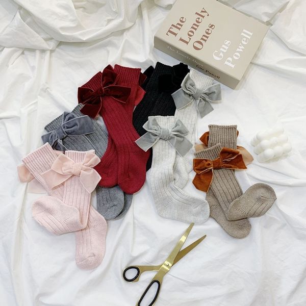 12 pairs/lot korea velvet bows socks for toddler baby cotton skarpetki kawaii winter leg warmer girls knee high socks long y201009, Pink;yellow
12 pairs/lot korea velvet bows socks for toddler baby cotton skarpetki kawaii winter leg warmer girls knee high socks long y201009, Pink;yellow
