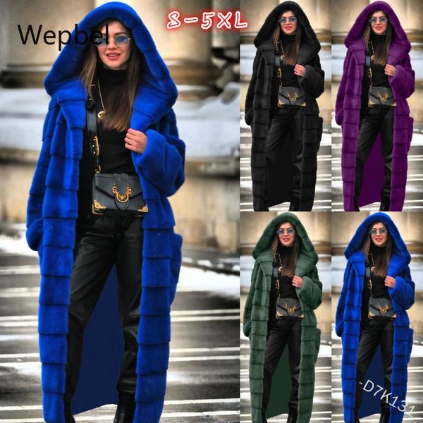 wepbel women fur & faux fur outwear winter slim mid-length jackets long sleeve hooded overcoat outwear coats, Black
wepbel women fur & faux fur outwear winter slim mid-length jackets long sleeve hooded overcoat outwear coats, Black