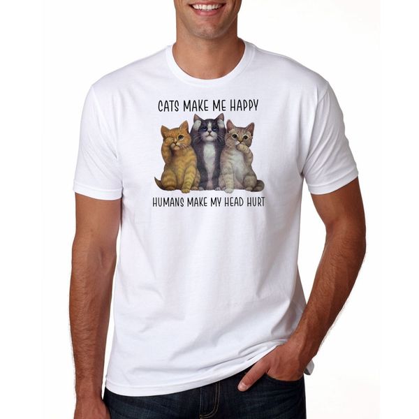 cats make me happy humans make my head hurt men white cotton s 3xl cartoon men new fashion hoodie designers t shirts sweatshirt
cats make me happy humans make my head hurt men white cotton s 3xl cartoon men new fashion hoodie designers t shirts sweatshirt