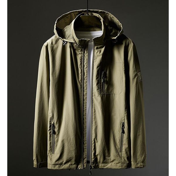 2021 new high-quality men's with hoodie jacket windbreaker 62mp, Black;brown
2021 new high-quality men's with hoodie jacket windbreaker 62mp, Black;brown