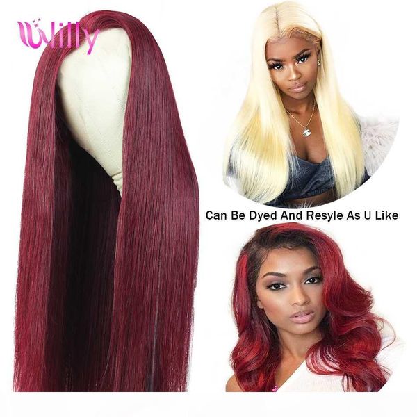 ulilly 13x4 lace front wigs burgundy brazilian human hair wigs for women 150% density straight transparent lace wig glueless, Black;brown
ulilly 13x4 lace front wigs burgundy brazilian human hair wigs for women 150% density straight transparent lace wig glueless, Black;brown