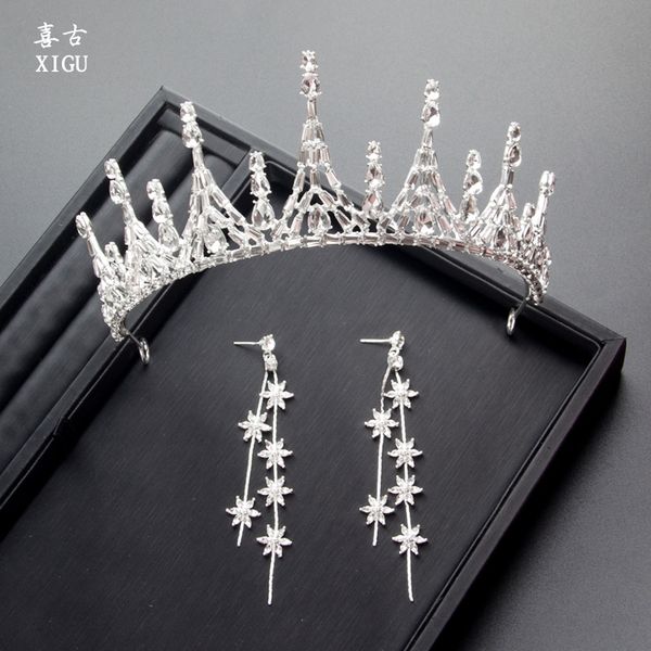 korean bride headdress wedding dress crown princess 18-year-old hair ornament, Silver
korean bride headdress wedding dress crown princess 18-year-old hair ornament, Silver