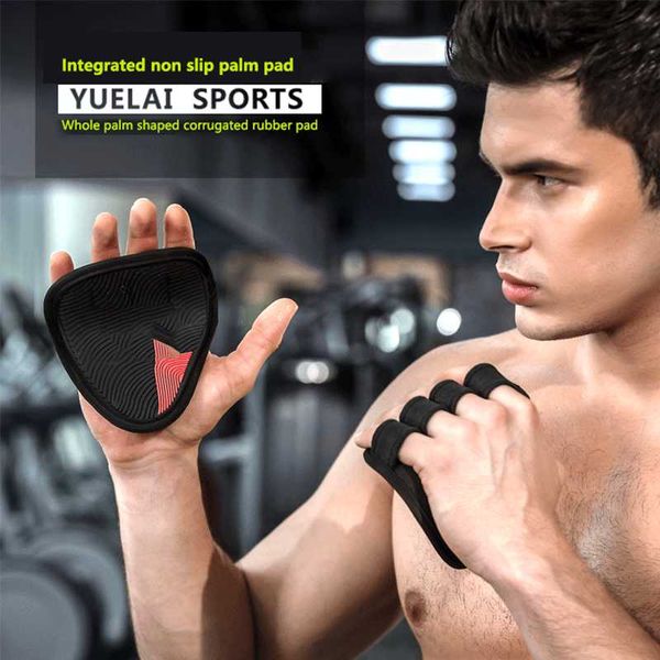 wrist support fitness gloves lightweight anti-skid exercise half finger thickened soft palm protection horizontal bar, Black;red
wrist support fitness gloves lightweight anti-skid exercise half finger thickened soft palm protection horizontal bar, Black;red